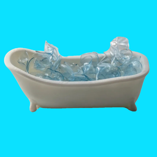 Mini Bubble Bath Contact Lens Disposal Tub